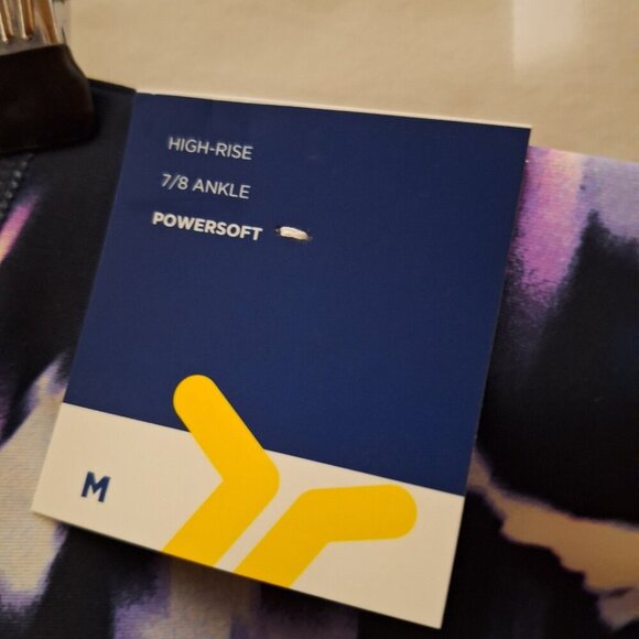 NWOT Old Navy PowerSoft Leggings - Multicolor Medium​​ - Picture 5 of 6